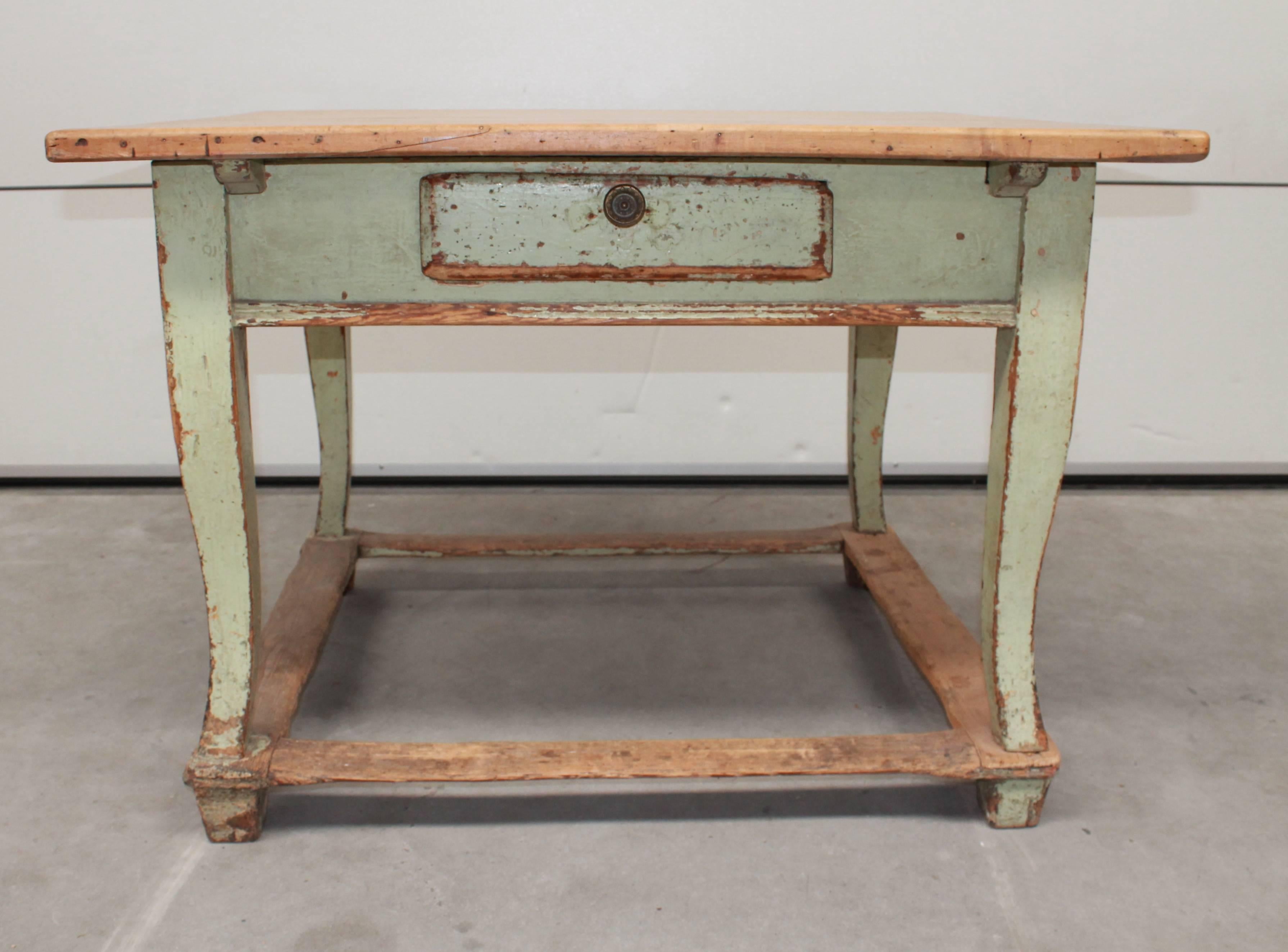 Hand-Crafted Farm Table, French, circa 1800 For Sale