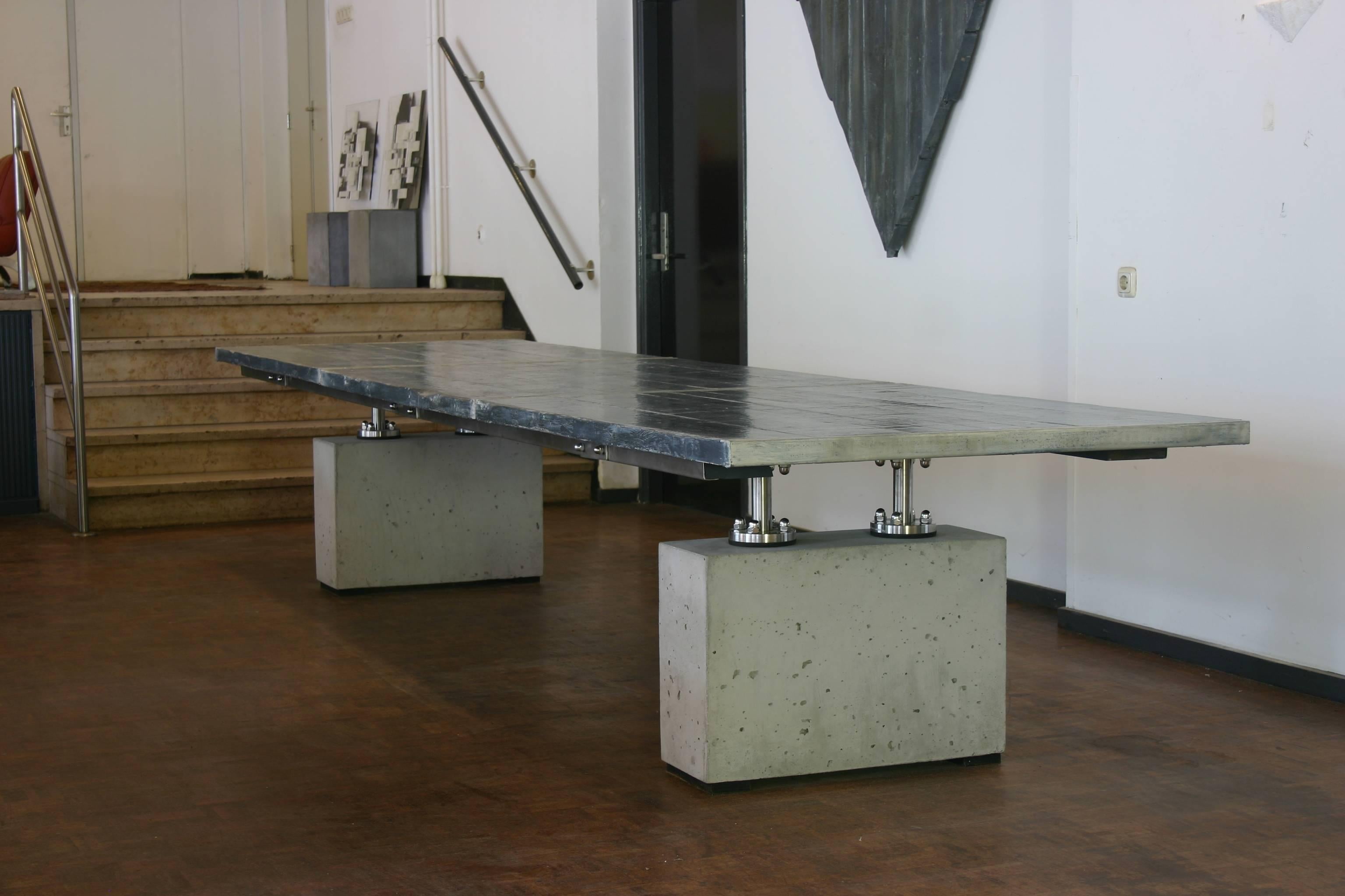 Very Large Industrial Table, the Netherlands, 2015 For Sale 1