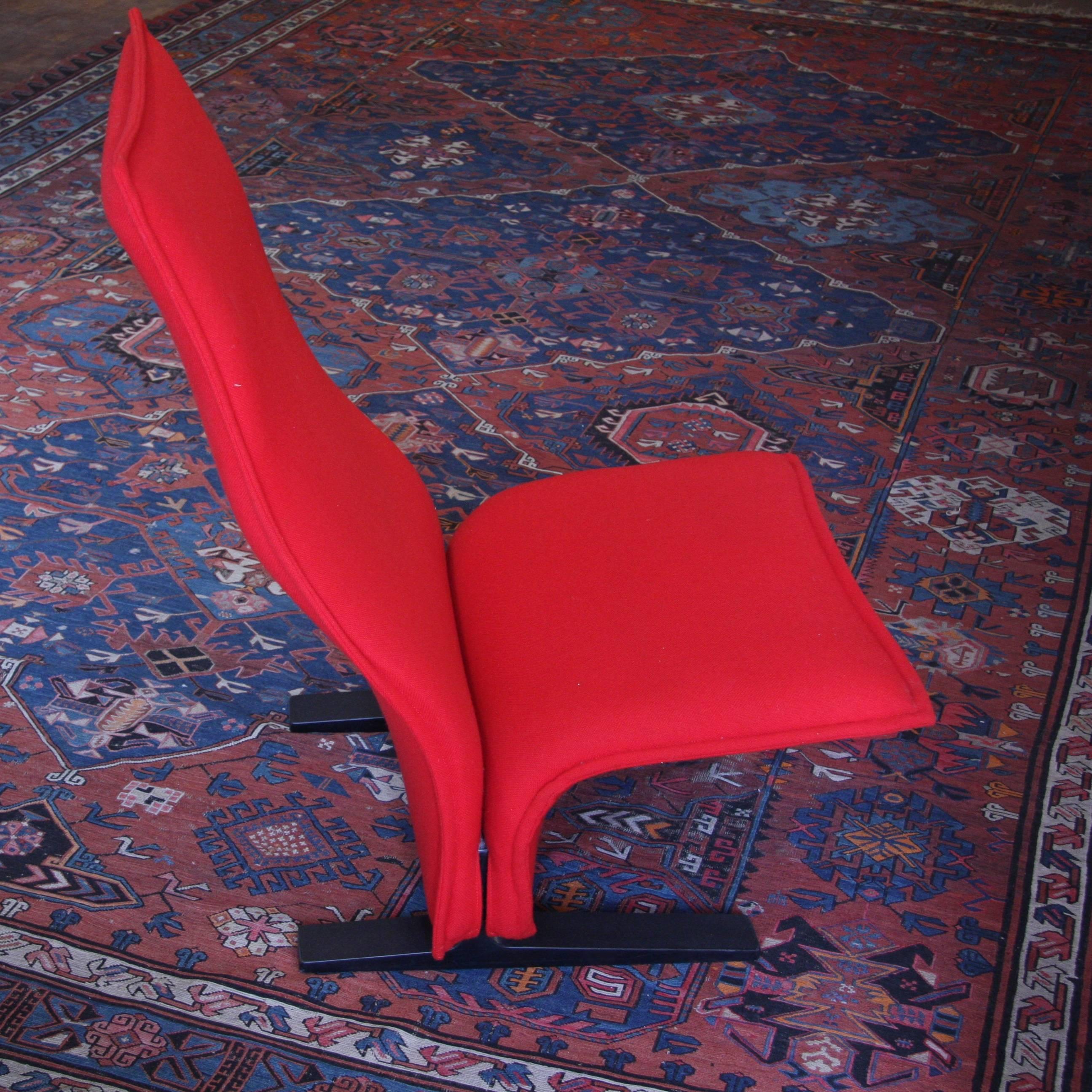 Mid-Century Modern Pierre Paulin Lounge Chair