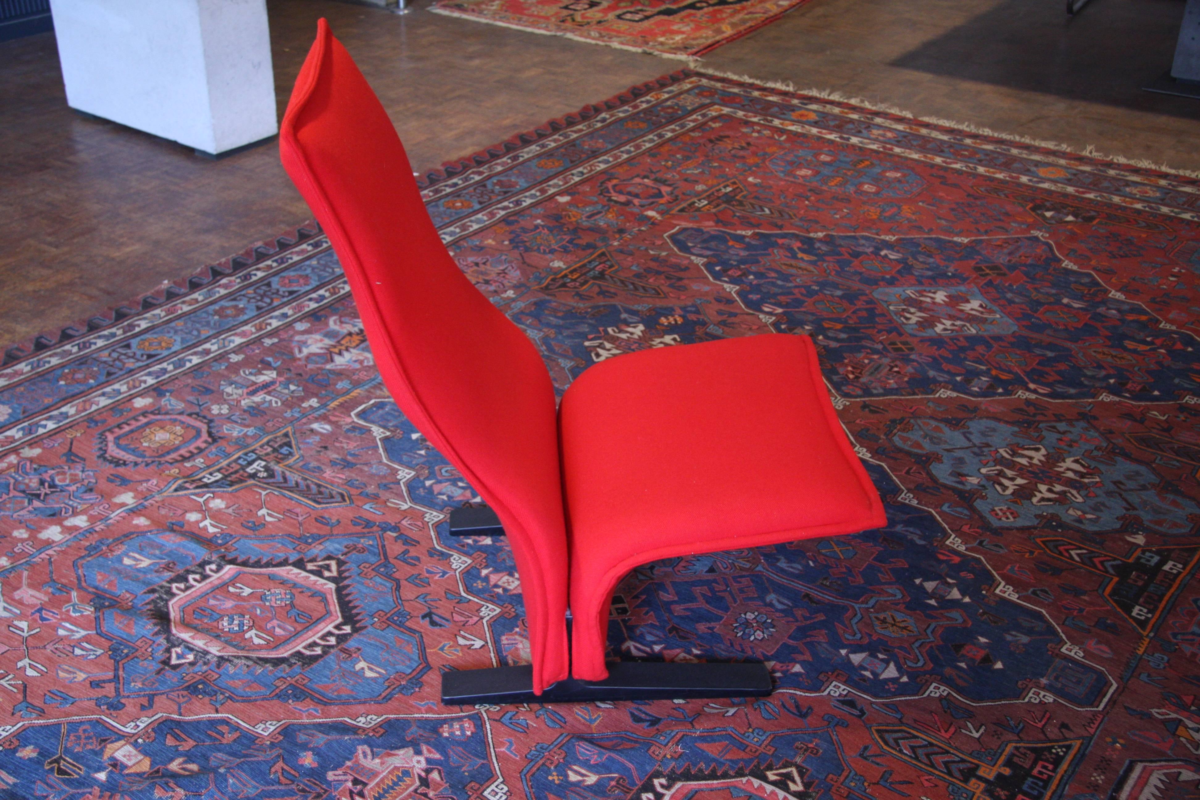 Hand-Crafted Pierre Paulin Lounge Chair