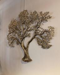 Wall Tree in Brass