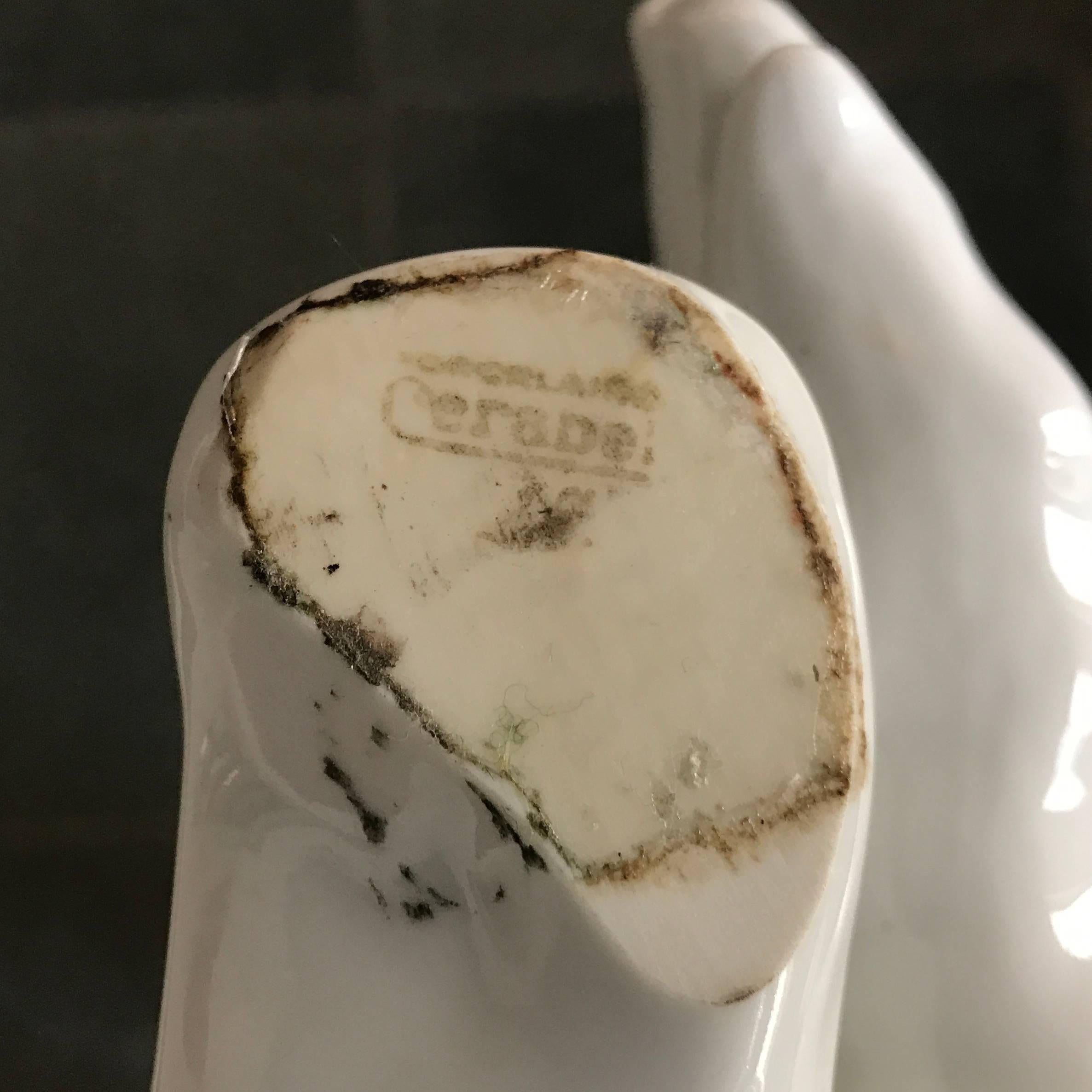 Hand-Crafted Ceramics Polar Bear from the 1970s, Germany For Sale