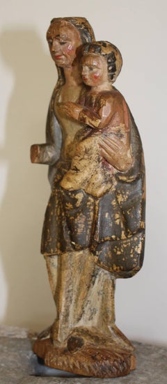 Madonna with Child, Flemish/Spanish, 17th Century