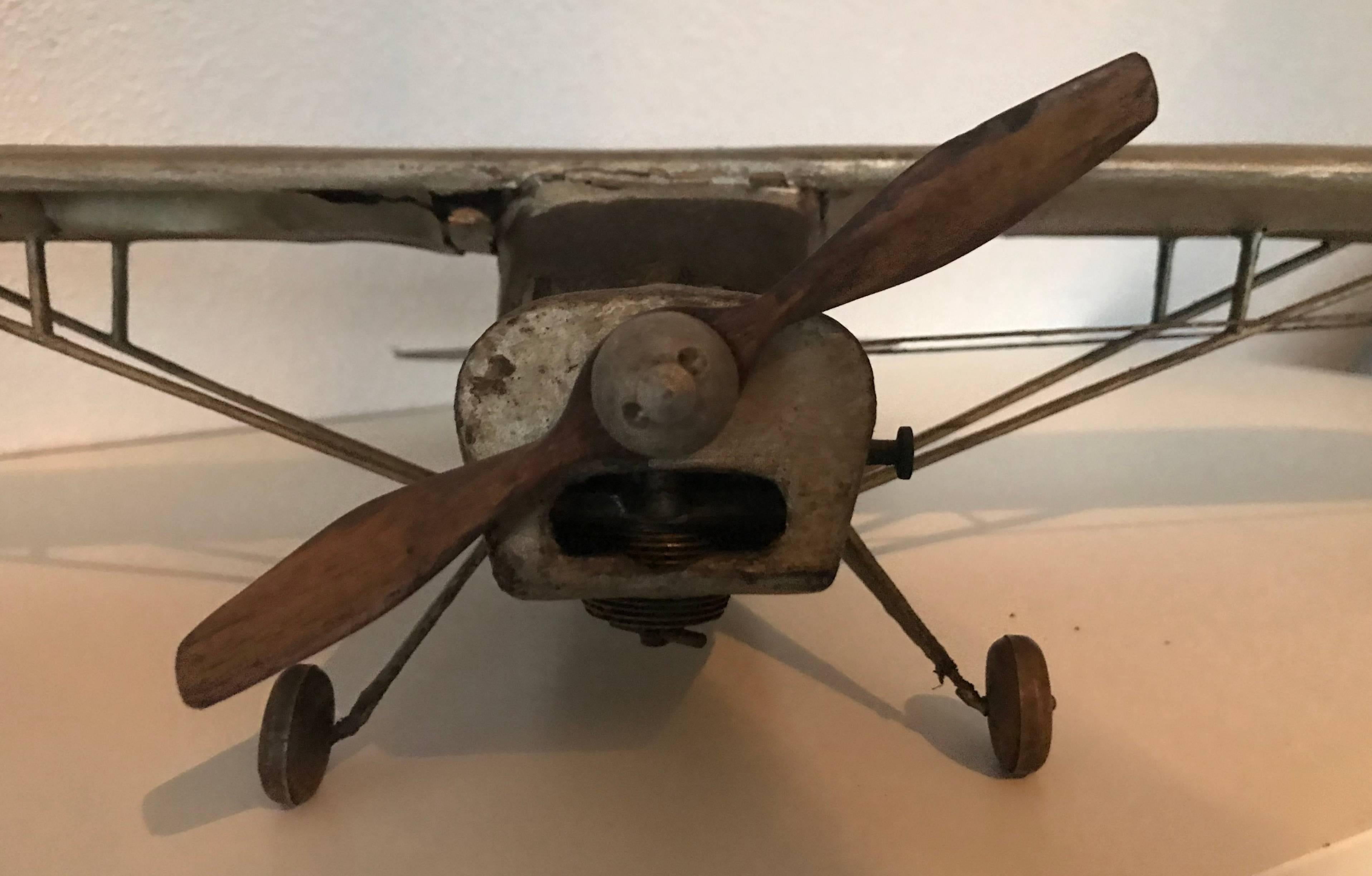 Early 20th Century Airplane Model For Sale