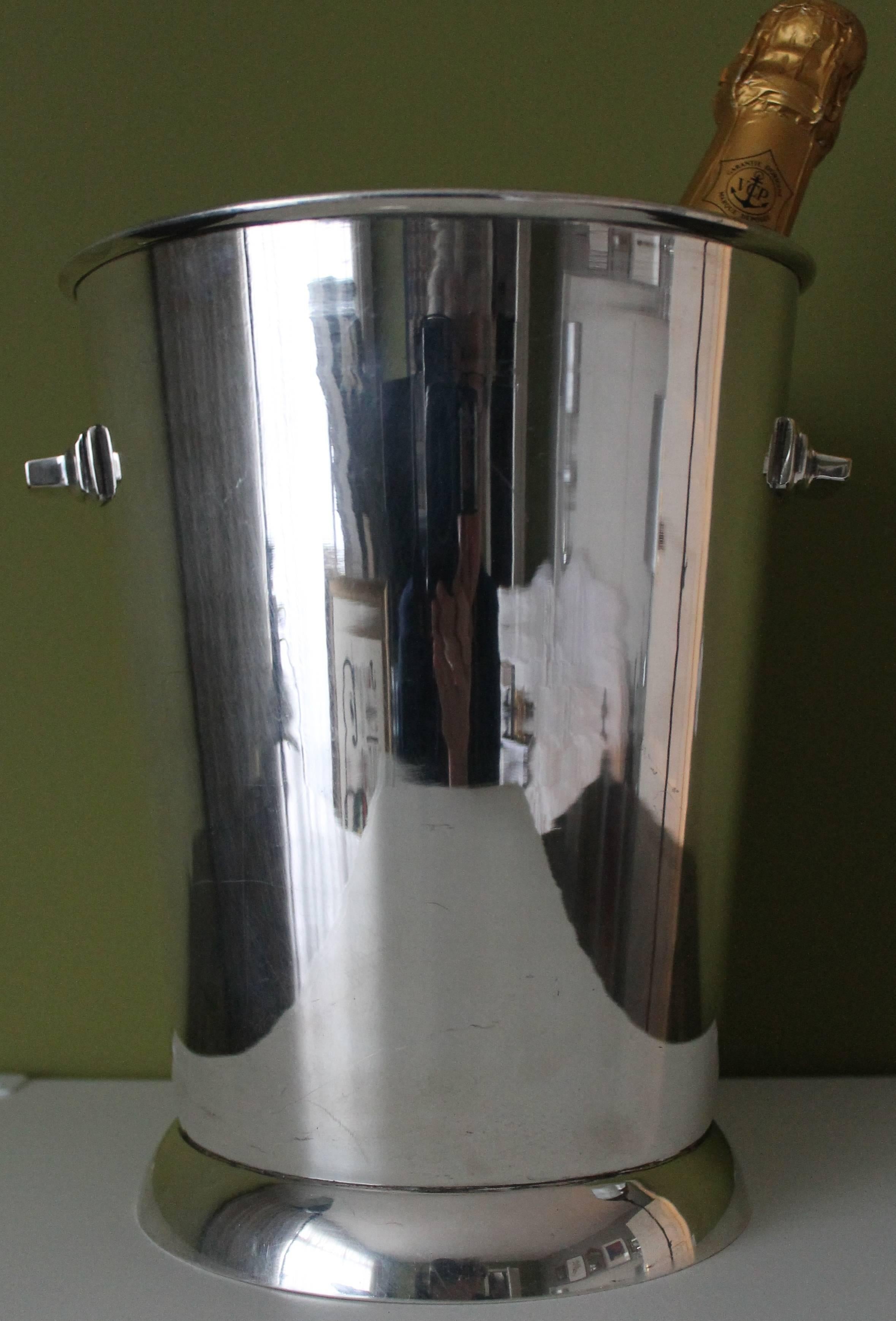 Art Deco Champagne Cooler from the 1980s, France For Sale