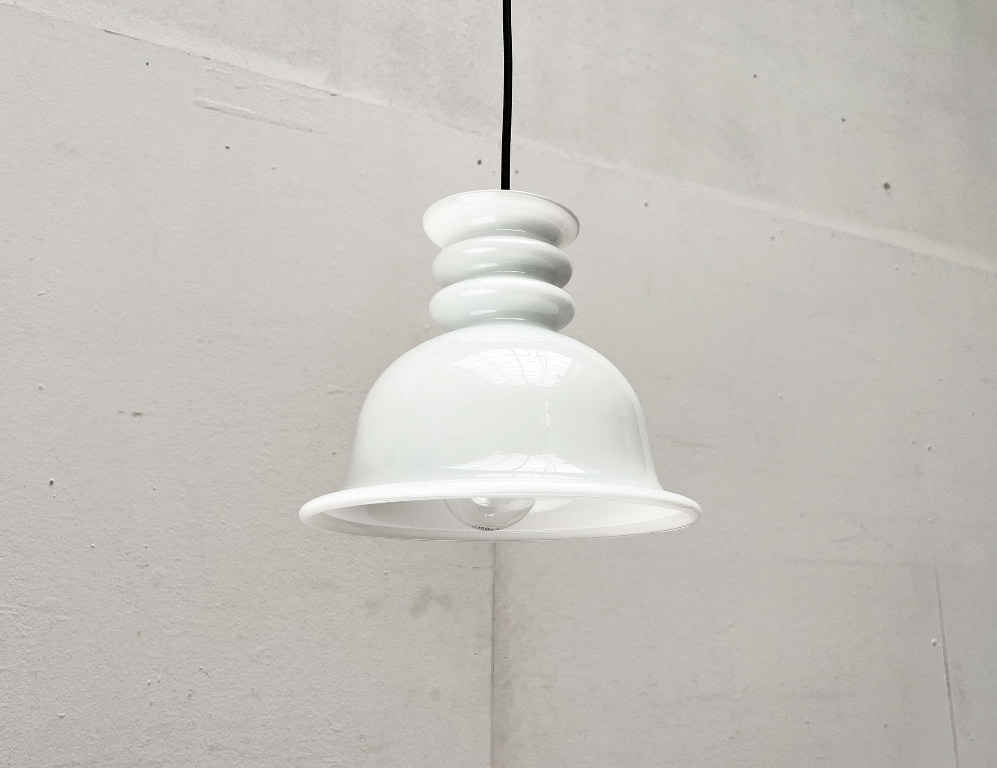 Lampada a sospensione danese vintage Small Kropendel di Sidse Werner per Holmegaard in vendita 1