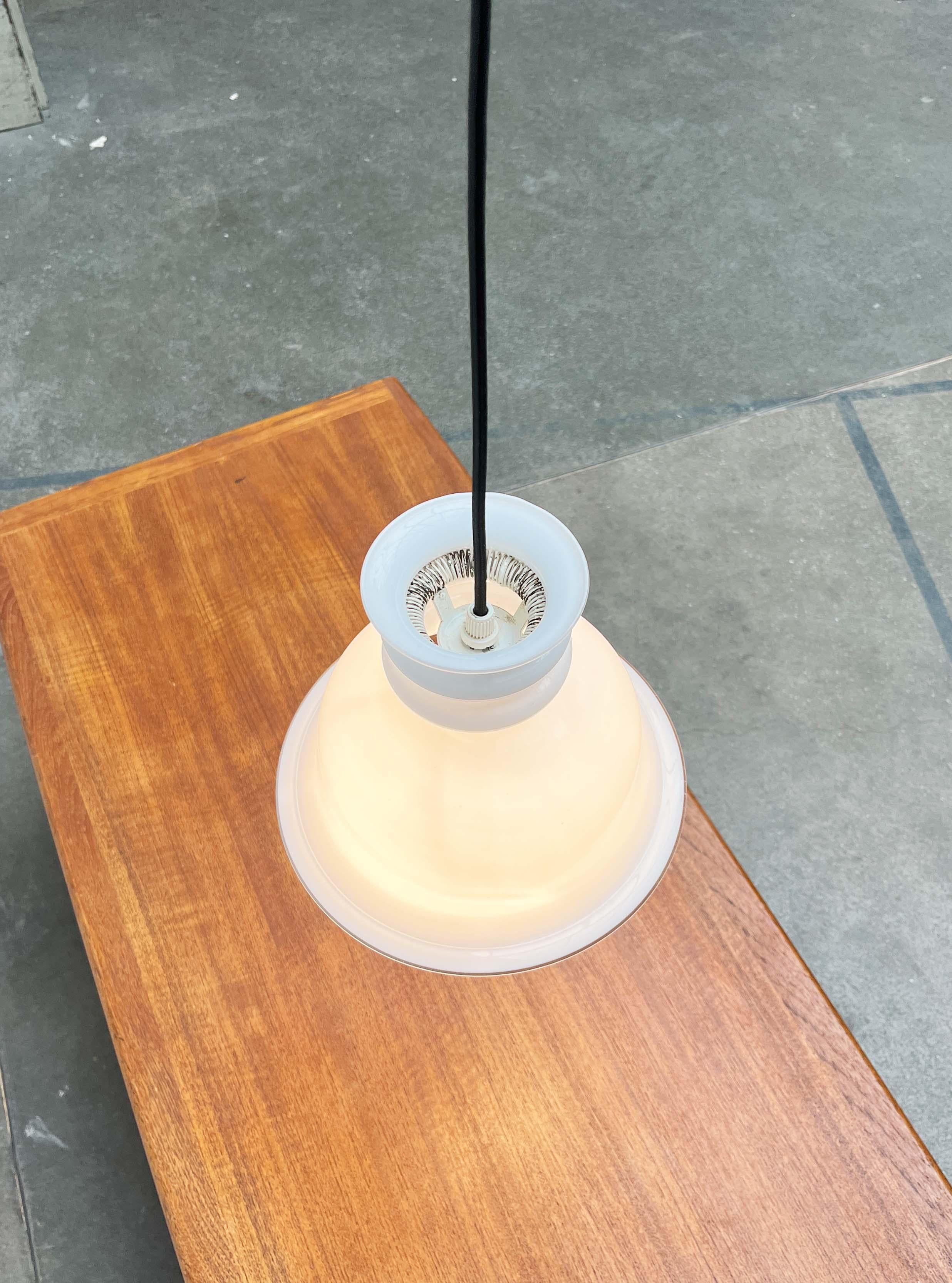 Lampada a sospensione danese vintage Small Kropendel di Sidse Werner per Holmegaard In condizioni buone in vendita a Hamburg, DE