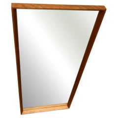 Mid-Century Modern Danish Teak Wall Mirror, 1960s