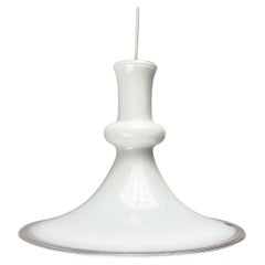 Vintage Danish Etude Glass Pendant Lamp Michael Bang Royal Copenhagen Holmegaard