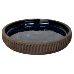 Ciotola in ceramica artigianale danese in stile Mid-Century Modern di Robert Rob Bentsen, anni '60