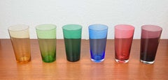 Vasos alemanes de estilo «Mid-Century Modern», década de 1960, juego de 6