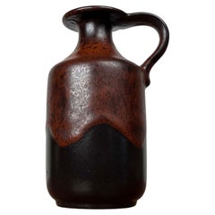 Jarrón «Fat Lava» de cerámica alemana de estilo «Mid-Century Modern» de Ceramano, década de 1960