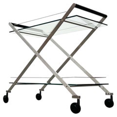 Carrito de bar «Mister Service» de diseño italiano, creado por Andreas Weber para Gallotti & Radice