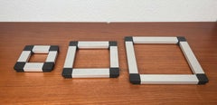 Postmodern Danish Trivet Coasters by Jorgen Meldgaard for Menu, 1980s, Set of 3