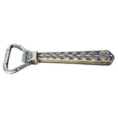 Mid-Century Modern Brass Bottle Opener, 1950s