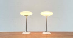 Postmodern Silver Pao T1 Table Lamps Matteo Thun Arteluce Italy, 1990s, Set of 2