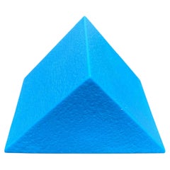 Postmodern Blue Prism Shape Floor or Table Lamp from Heico, 1980s