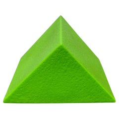 Postmodern Green Prism Shape Floor or Table Lamp from Heico, 1980s