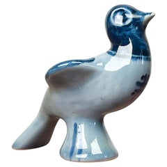 Mid-Century Modern Danish Studio Pottery Bird Candleholder from Søholm, 1960s