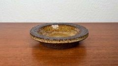 Mid-Century Modern Yellow Danish Studio Pottery Bowl Michael Andersen Keramik