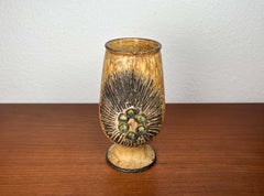 Mid-Century Modern Danish Pottery Vase by Jette Hellerøe, 1960s
