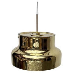 Mid-Century Modern Bumling Brass Pendant Lamp Anders Pehrson Ateljé Lyktan 1960s