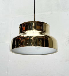 Mid-Century Modern Bumling Brass Pendant Lamp Anders Pehrson Ateljé Lyktan 1960s