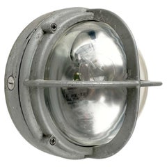 Mid-Century Modern Danish Outdoor Skot Metal Wall Lamp Lauritz Knudsen Poulsen