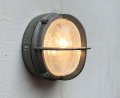 Mid-Century Modern Danish Outdoor Skot Metal Wall Lamp Lauritz Knudsen Poulsen