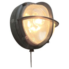 Mid-Century Modern Danish Outdoor Skot Metal Wall Lamp Lauritz Knudsen Poulsen
