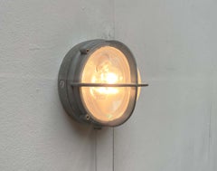 Mid-Century Modern Danish Outdoor Skot Metal Wall Lamp Lauritz Knudsen Poulsen