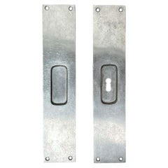 Minimalist Sliding Door Mounting Handles, Germany, 1920s, Set of 2