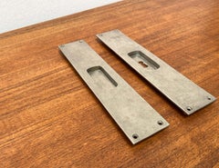Minimalist Sliding Door Mounting Handles, Germany, 1920s, Set of 2