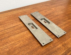 Minimalist Sliding Door Mounting Handles, Germany, 1920s, Set of 2