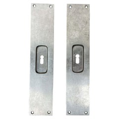 Minimalist Sliding Door Mounting Handles, Germany, 1920s, Set of 2