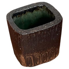 Mid-Century Modern Danish Studio Pottery Bowl from Tusbo, 1960s