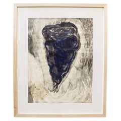 Painting by Prolific Artist William Douglas McGee - "Purple Heart" Oil on Paper