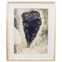 Gemälde des erfolgreichen Künstlers William Douglas McGee - "Purple Heart" Öl auf Papier