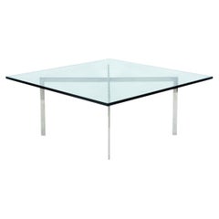 Table basse vintage « Barcelona » de Knoll