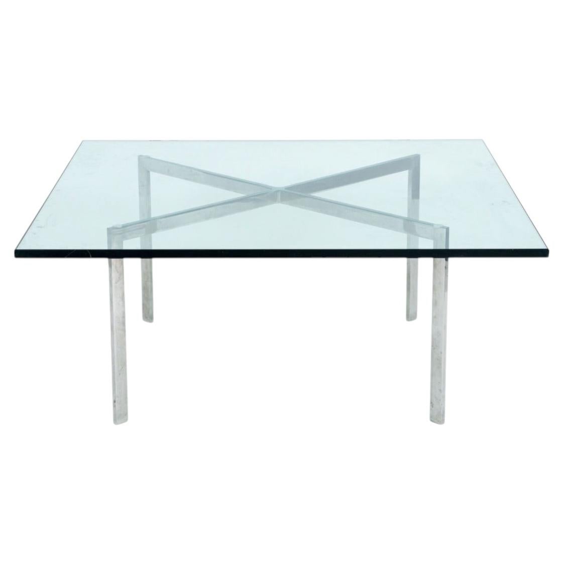 Vintage Barcelona Cocktail Table by Knoll For Sale