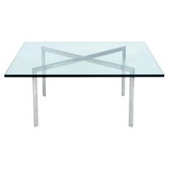 Table basse vintage « Barcelona » de Knoll