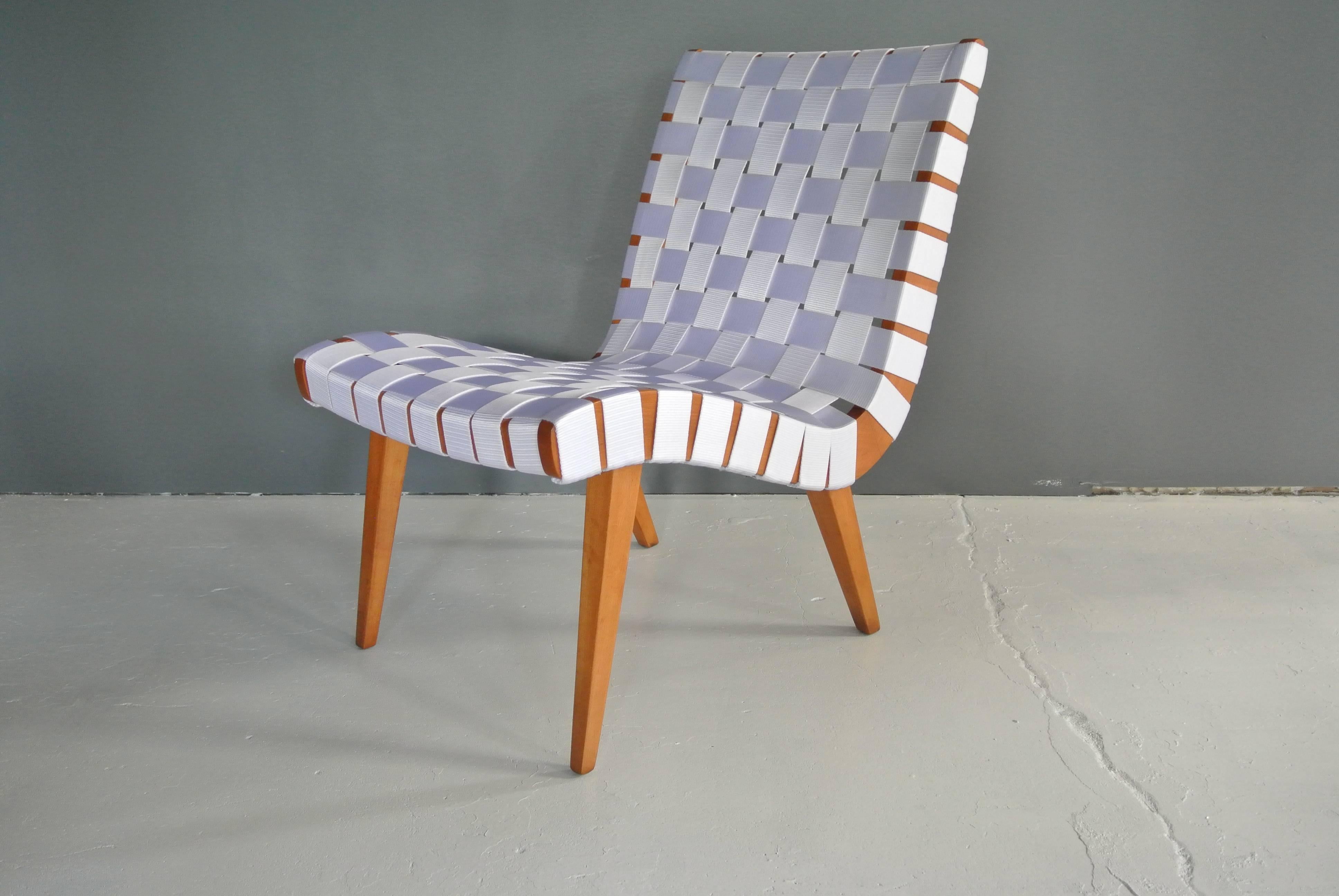 Mid-Century Modern Lounge Chair by Jens Risom For Sale