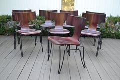 Anziano Dining Chairs by John Hutton for Donghia