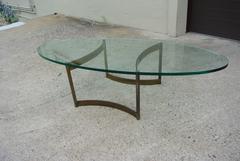 Sculpted Bronze Sufboard Coffee Table