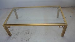 Greek Key Coffee Table by Mastercraft