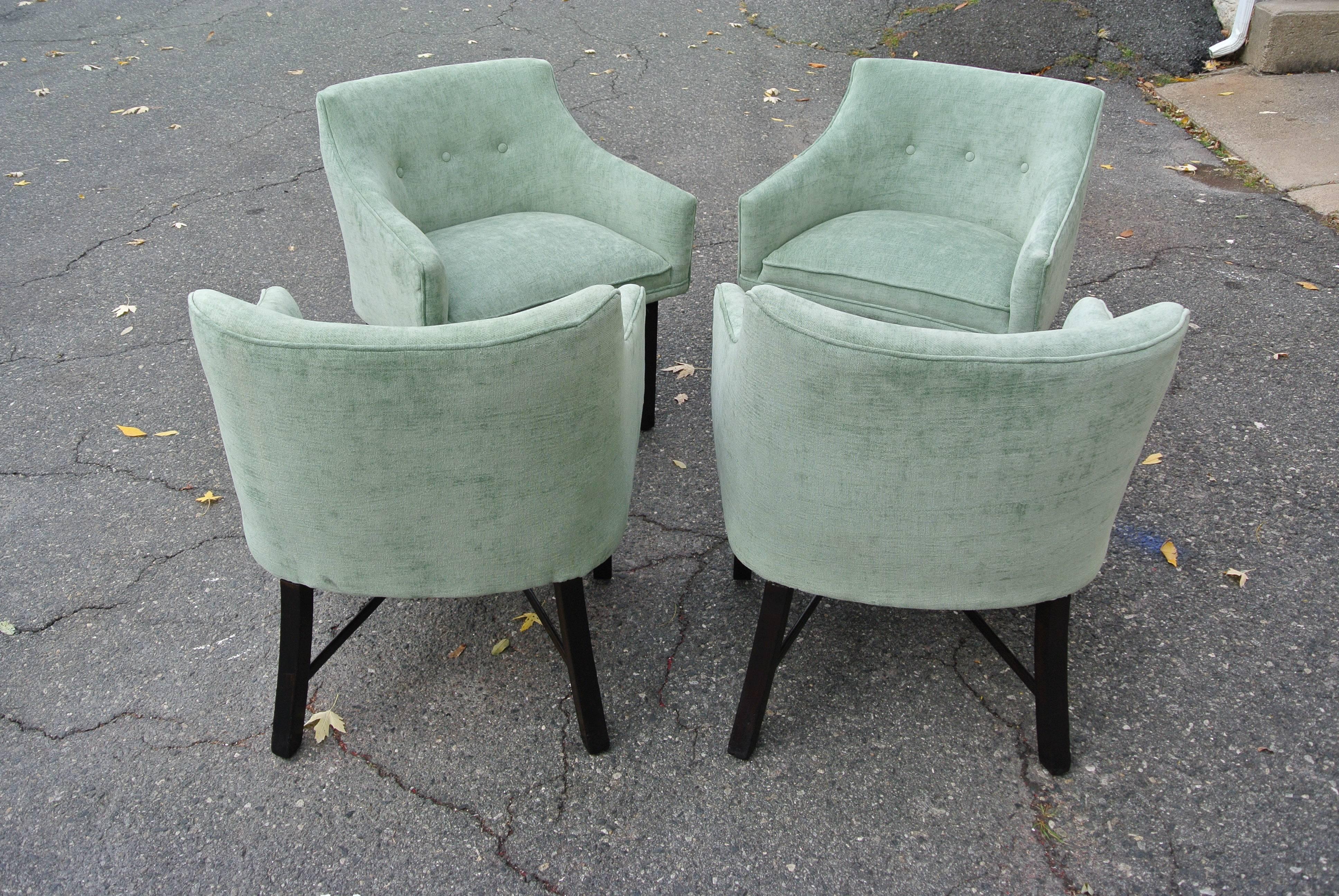 Dining Chairs by Harvey Probber In Good Condition In Morristown, NJ