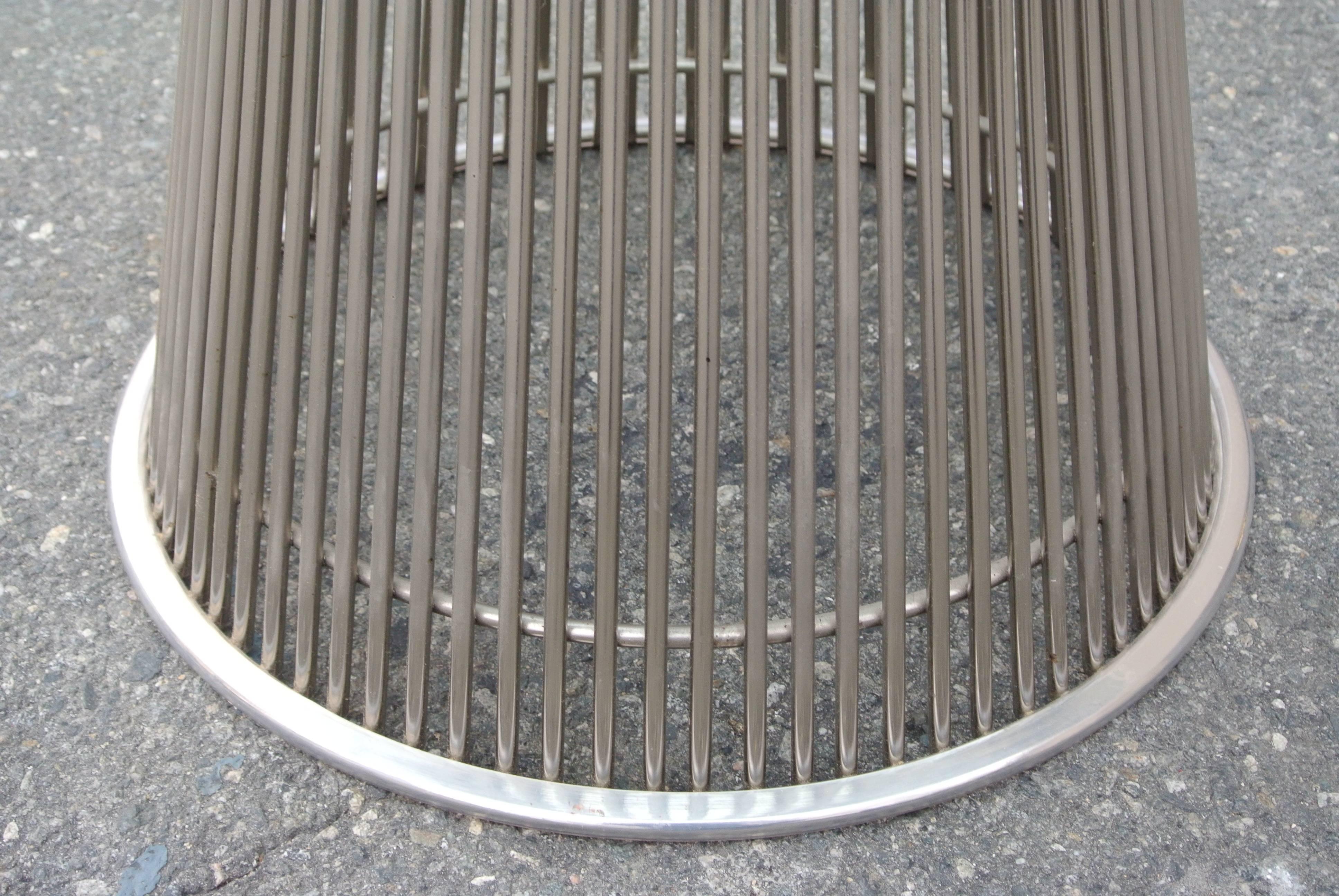 Beveled Dining Table by Warren Platner