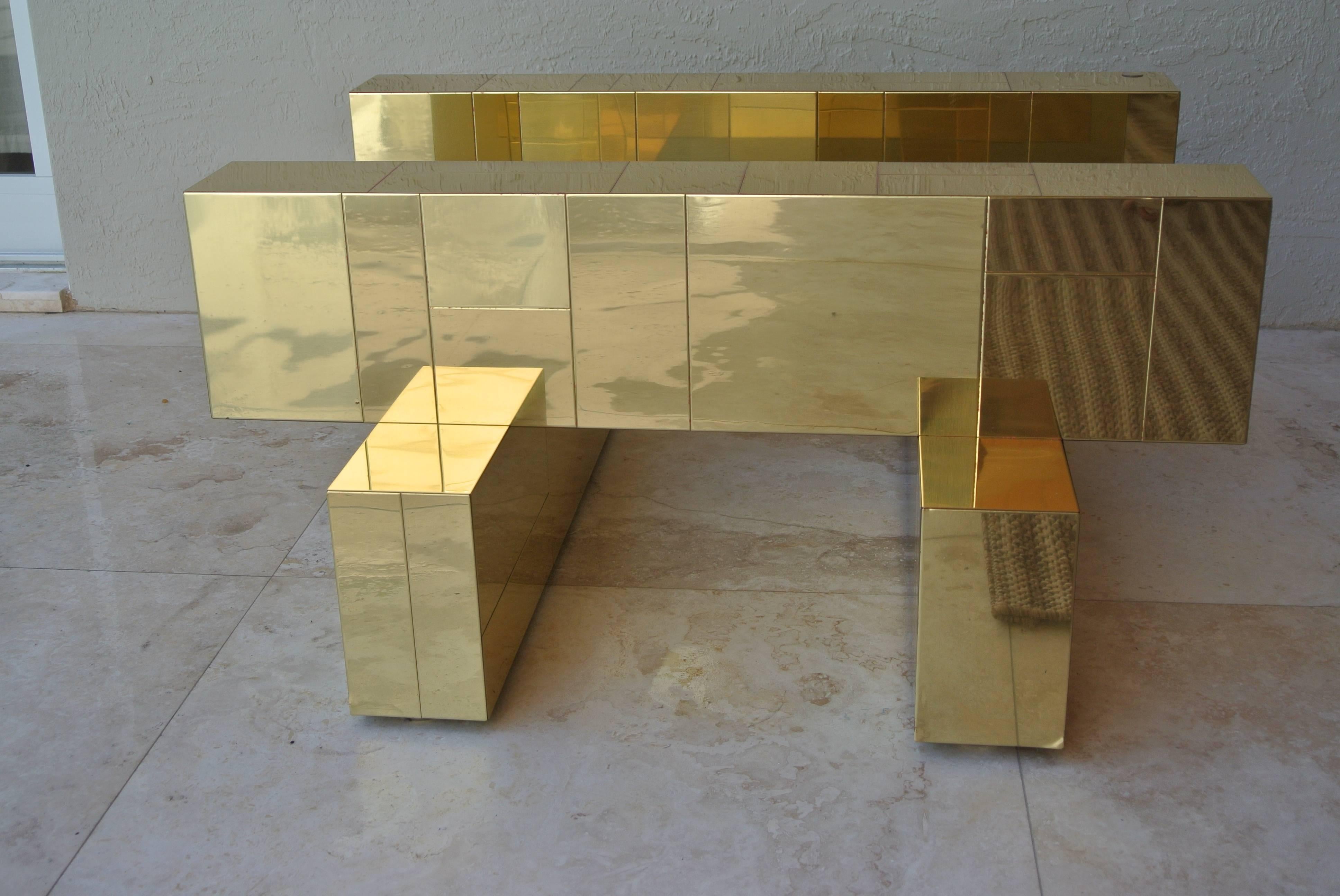 Mid-Century Modern Cityscape Coffee Table by. Paul Evans
