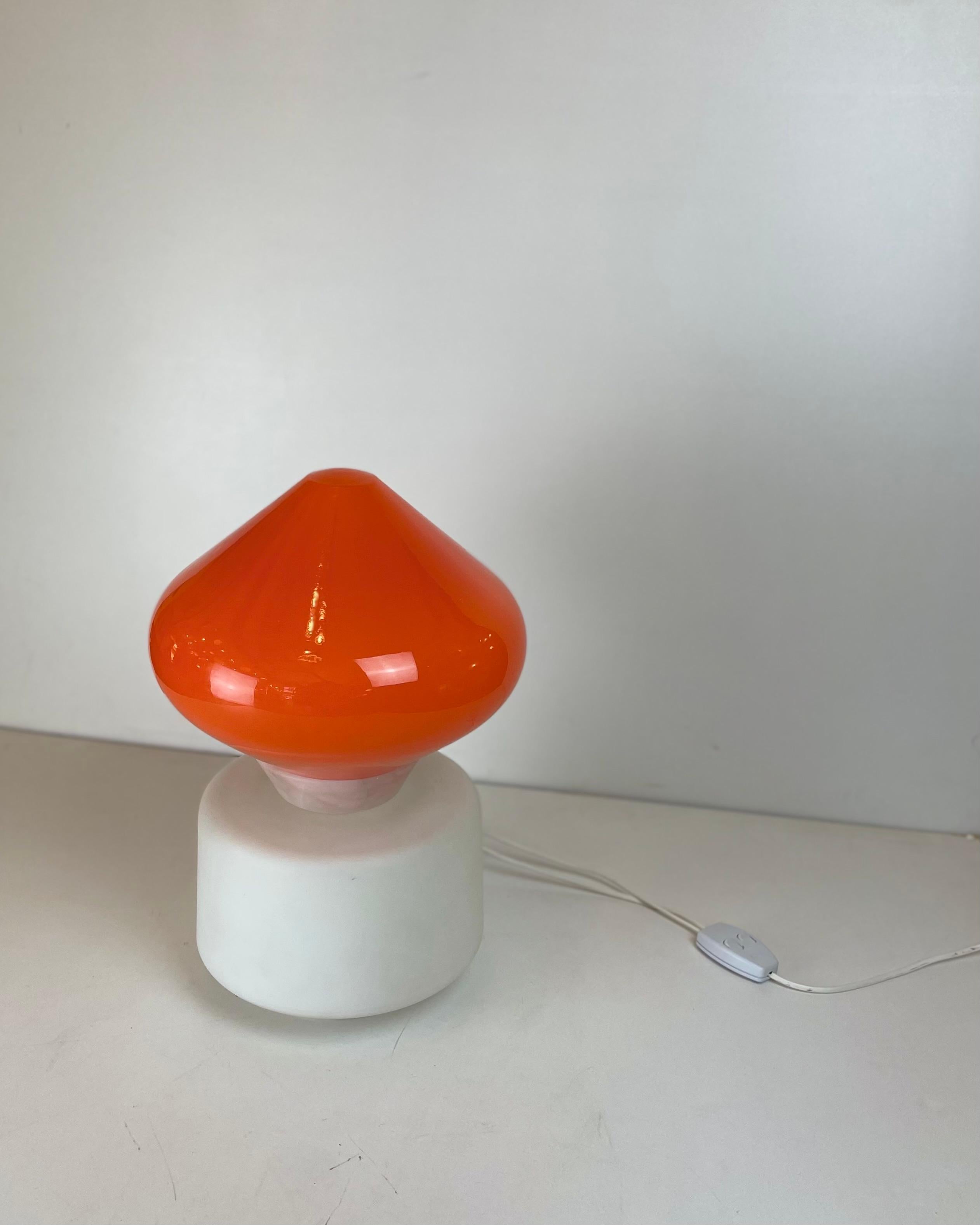 Murano & Alabaster Table Lamp in the style of C. Nason, 1960s For Sale 5