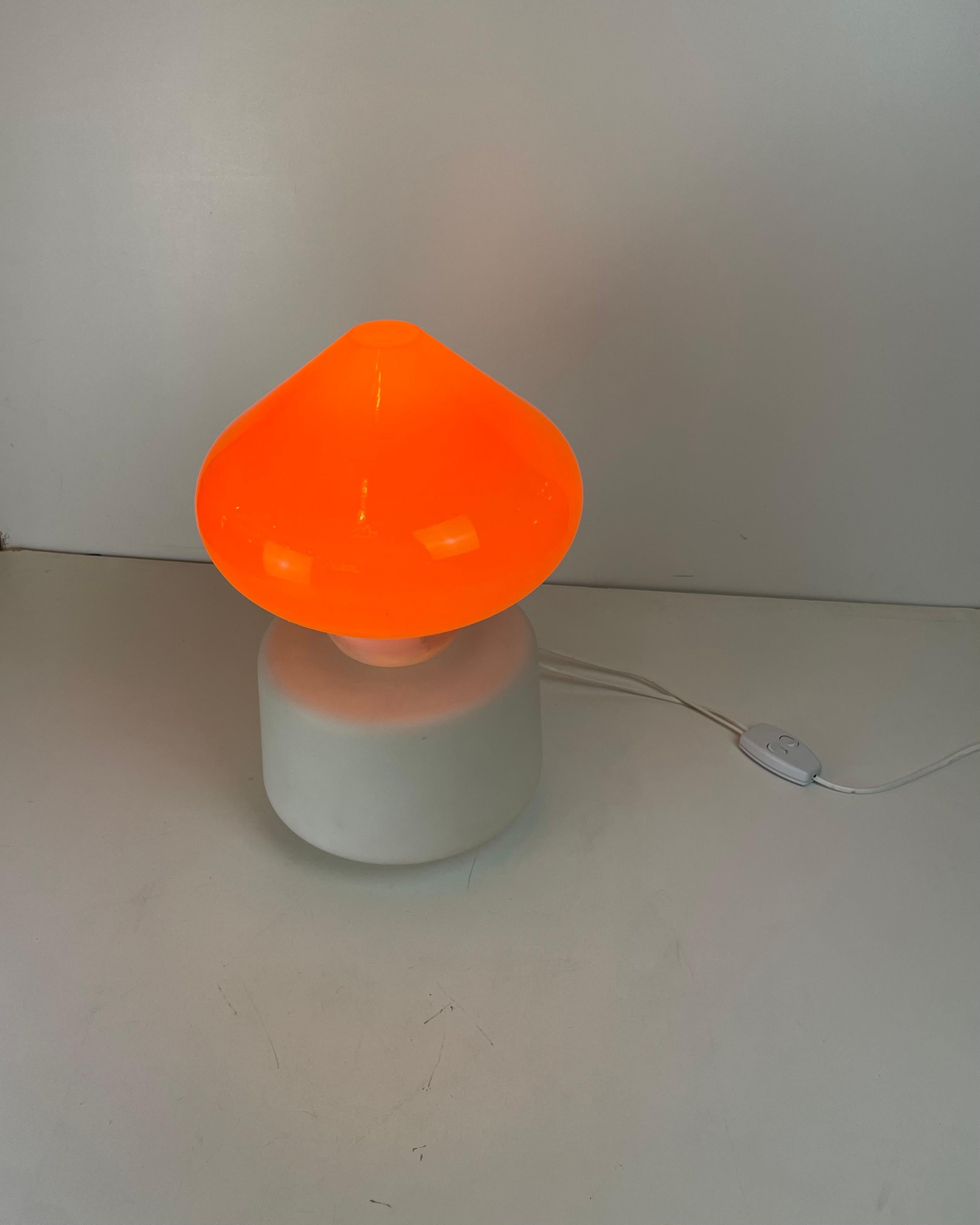 Murano & Alabaster Table Lamp in the style of C. Nason, 1960s For Sale 11